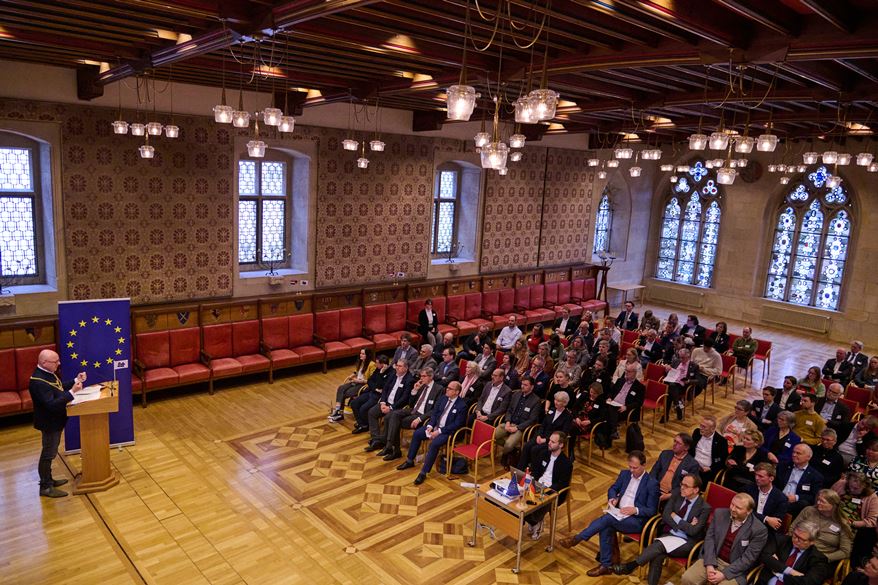 Grenzüberschreitende Herausforderungen für Kommunen, Gruppenbild.